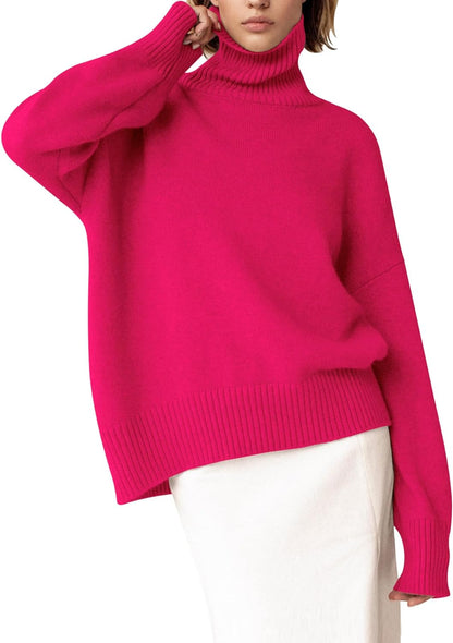 YKR Women's Turtleneck Sweater