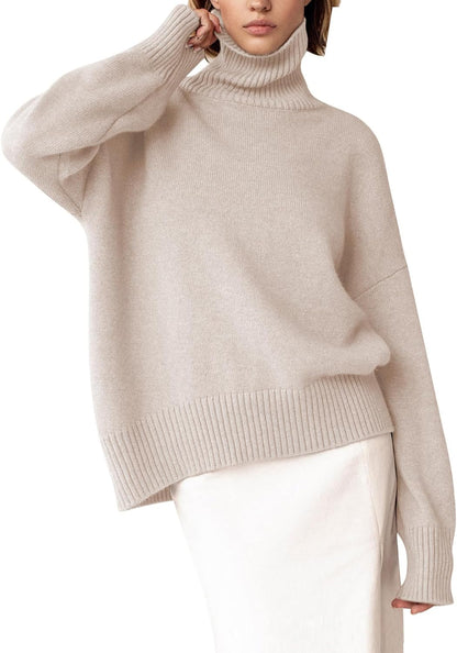 YKR Women's Turtleneck Sweater